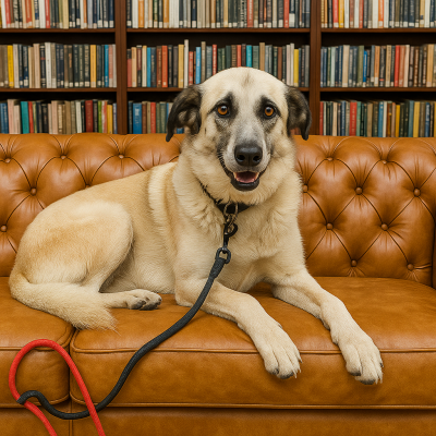 Pyrenees golden retriever mix picture 1