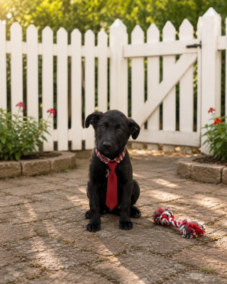 BLACK LAB LOVERS - PUPPY MALE picture 1