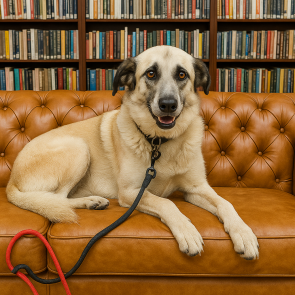 Pyrenees golden retriever mix picture 1