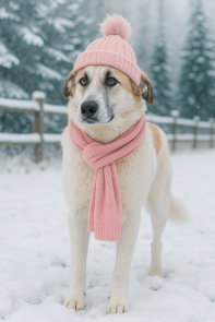 Pyrenees golden retriever mix picture 1
