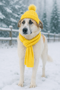 Great Pyrenees golden retriever mix picture 1