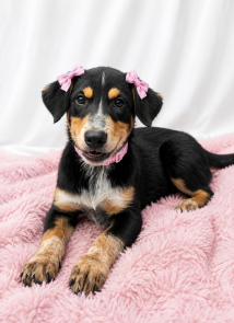 Border Collie Lab puppies females picture 1